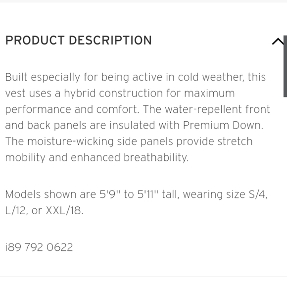 EDDIE BAUER MOTIONLOFT BLACK HYBRID VEST, NEW, WOMENS LARGE - Picture 2 of 14